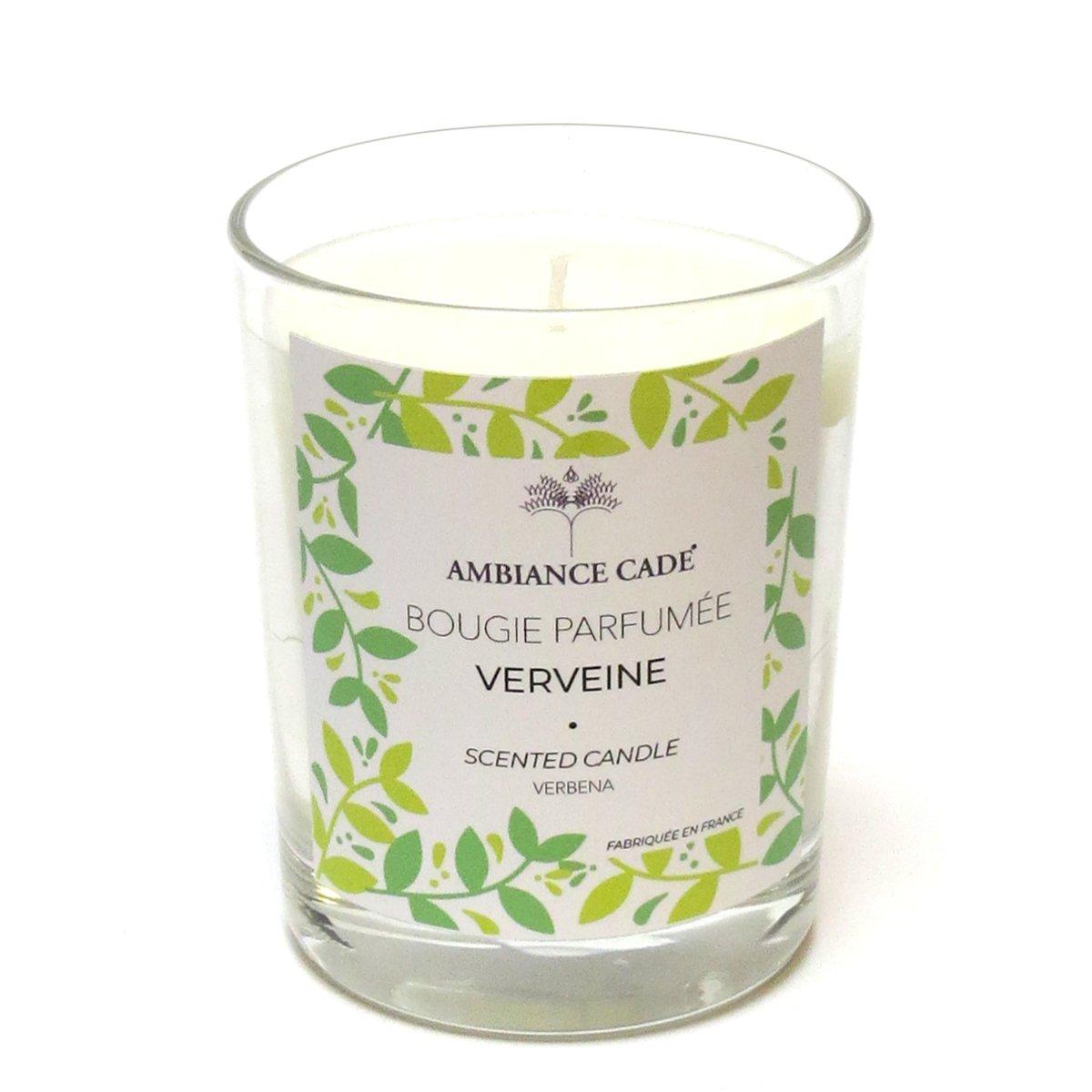 Bougie parfumée verveine par ambiance cade