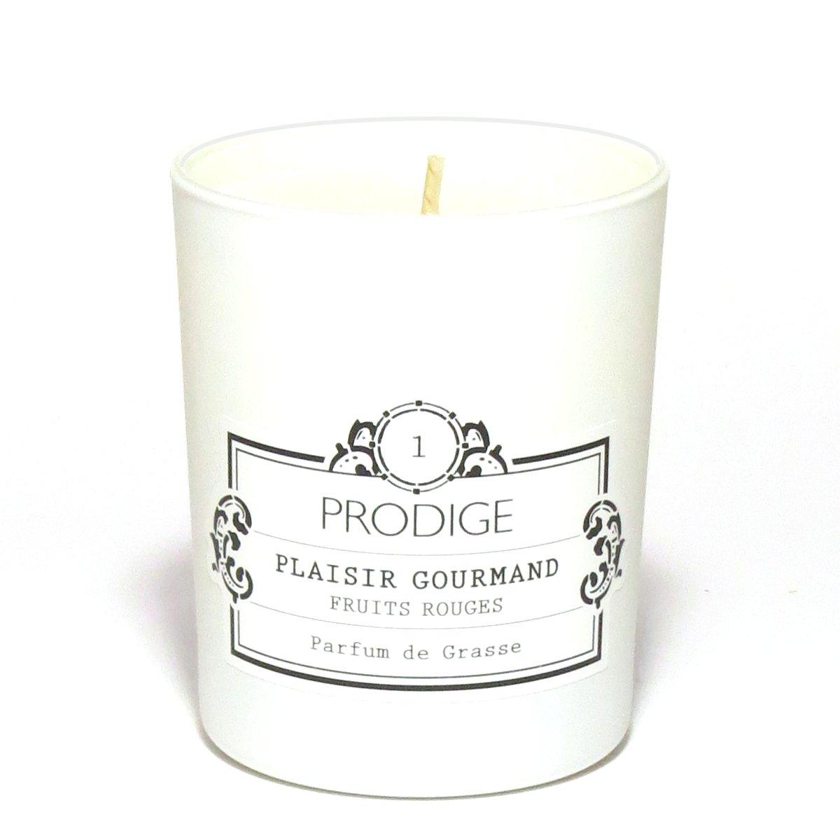 Bougie artisanale plaisir gourmand