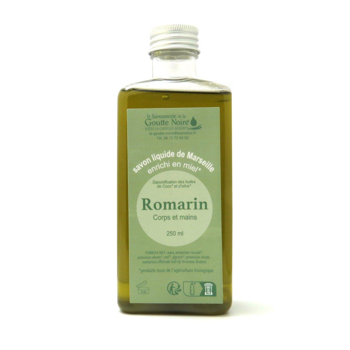Savon douche liquide romarin