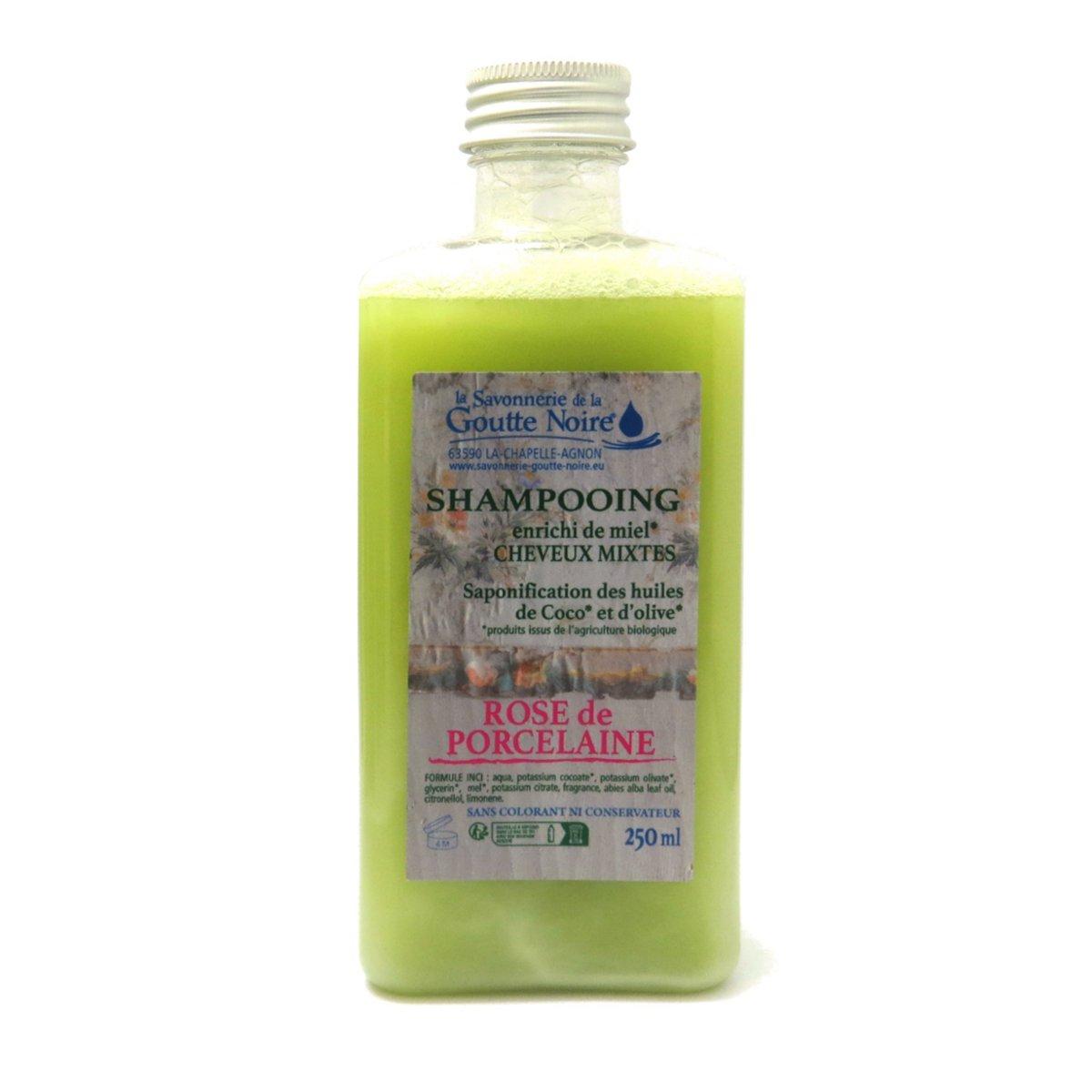 Shampooing liquide rose de porcelaine
